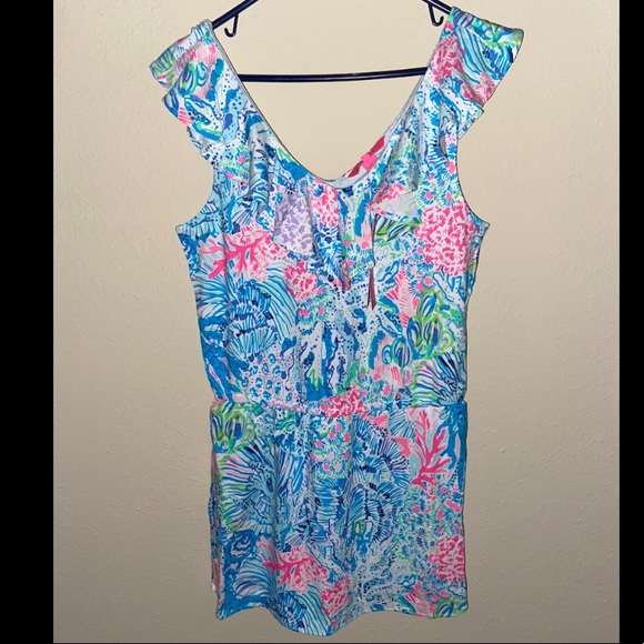 Lilly Pulitzer Dresses & Skirts - Lily Pulitzer Alessa Romper BNWT